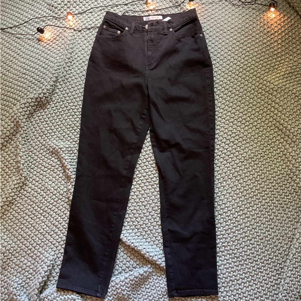 Straight leg jeans